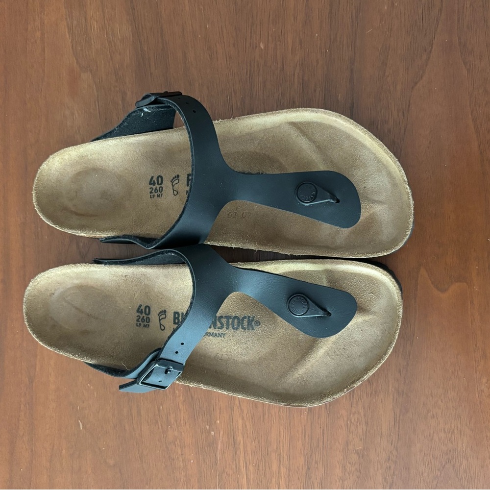 Birkenstock Women's Birko-Flor Black Sandals - Picture 2 of 4